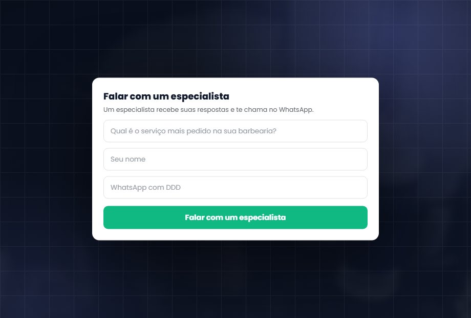 Sites e Landing Pages: Página que agenda, não que informa